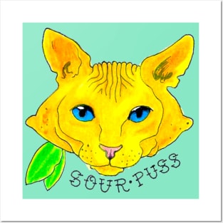 Sour Puss Posters and Art